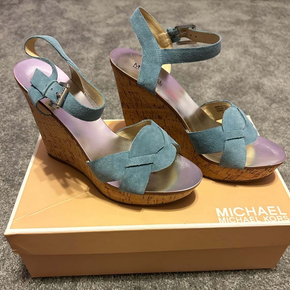 Michael Kors wedge shoes